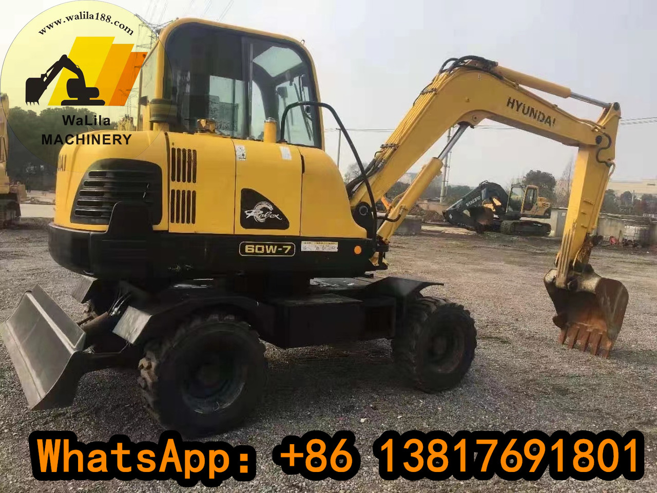 HYUNDAI R60W - Мини-экскаватор: фото 4 HYUNDAI R60W - Мини-экскаватор: фото 4
