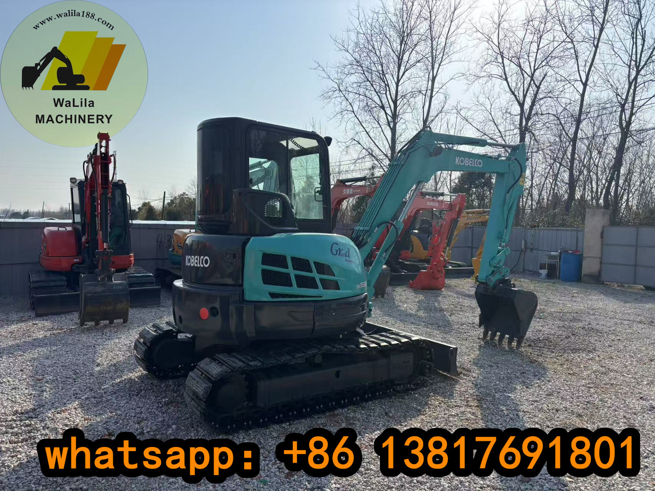 KOBELCO sk55 - Мини-экскаватор: фото 1 KOBELCO sk55 - Мини-экскаватор: фото 1
