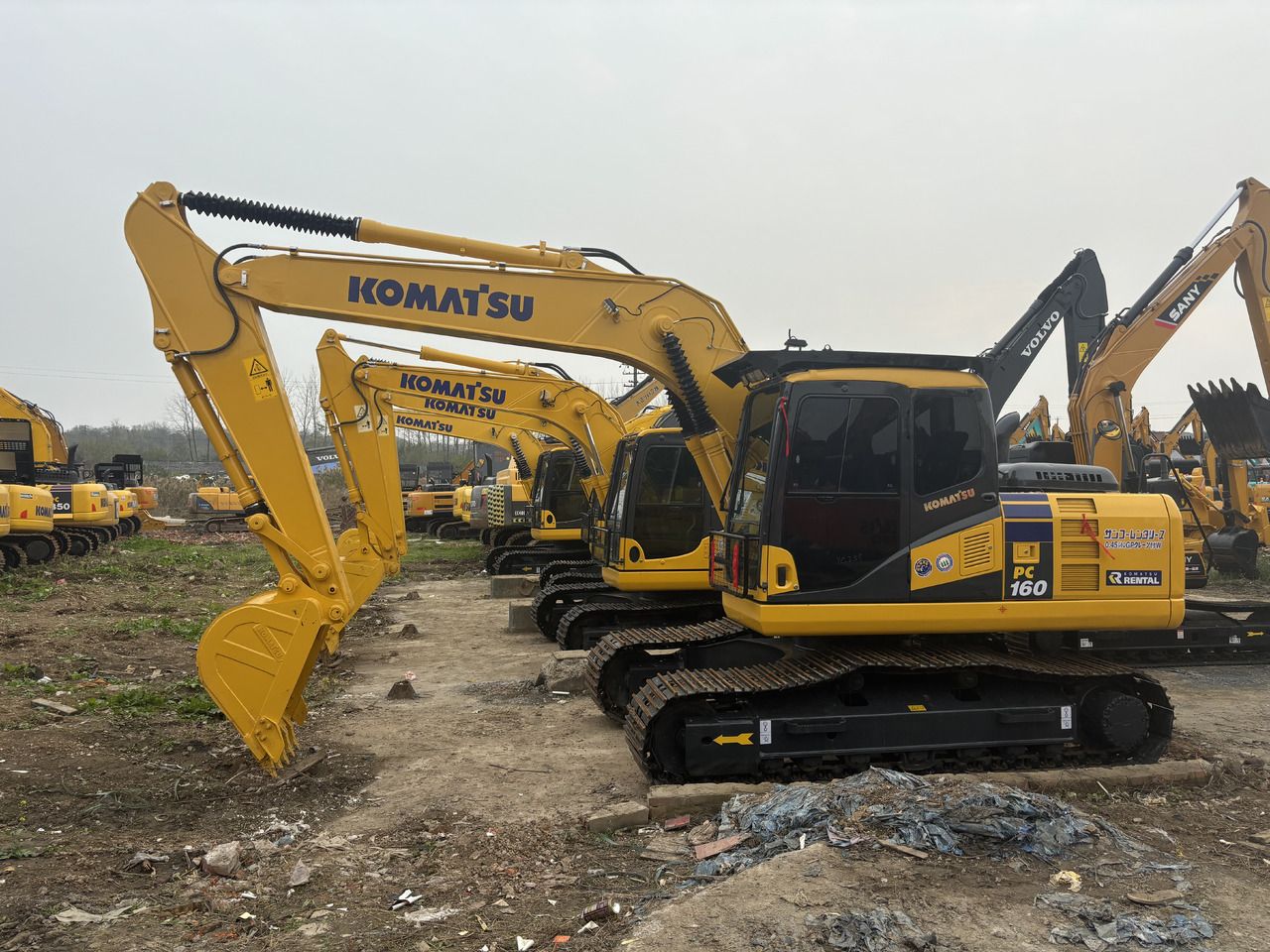 KOMATSU PC160 - Гусеничный экскаватор: фото 5 KOMATSU PC160 - Гусеничный экскаватор: фото 5