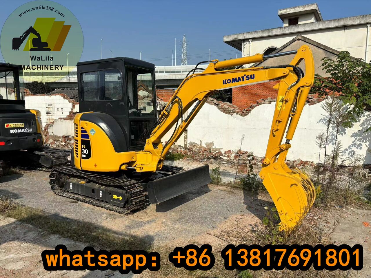 KOMATSU PC30MR-3 - Мини-экскаватор: фото 4 KOMATSU PC30MR-3 - Мини-экскаватор: фото 4