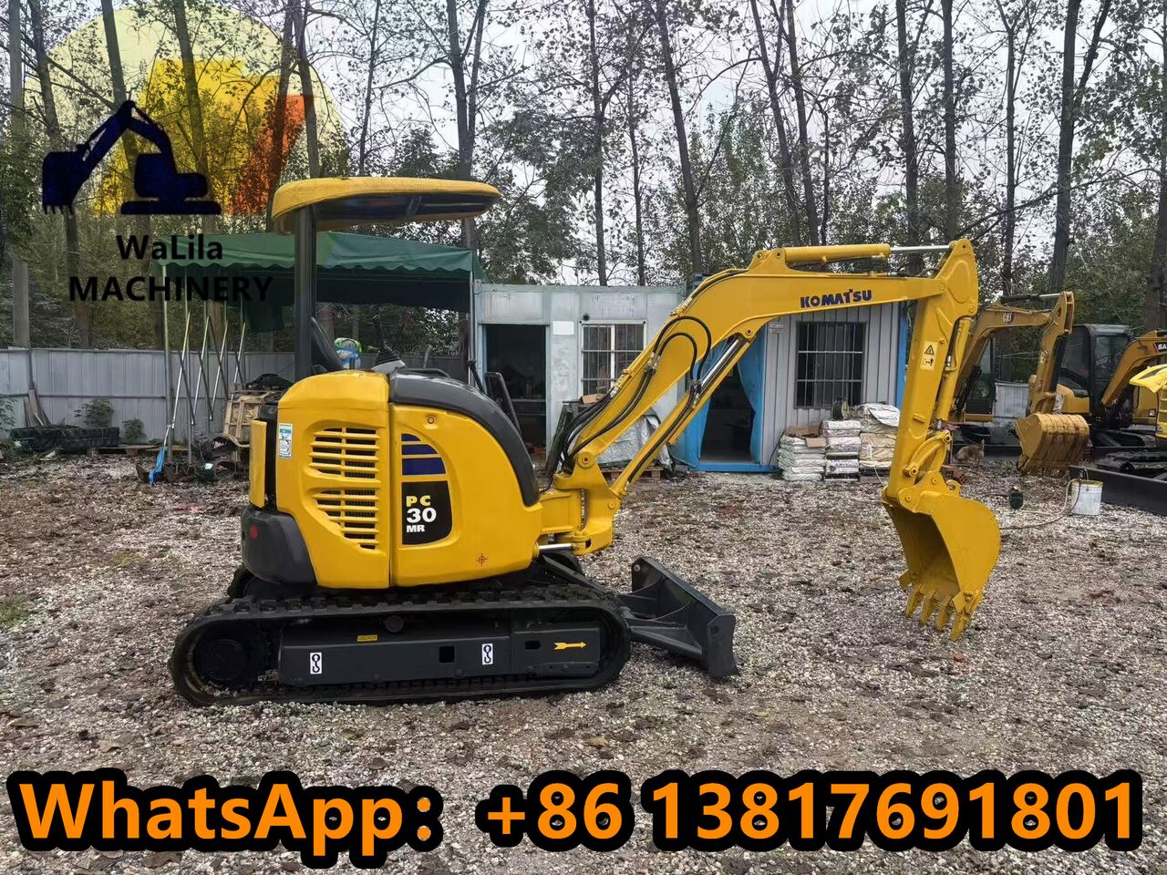 KOMATSU PC30MR-3 - Мини-экскаватор: фото 1 KOMATSU PC30MR-3 - Мини-экскаватор: фото 1