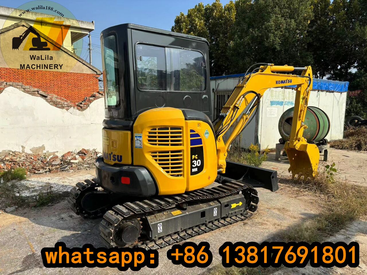 KOMATSU PC30MR - Мини-экскаватор: фото 1 KOMATSU PC30MR - Мини-экскаватор: фото 1
