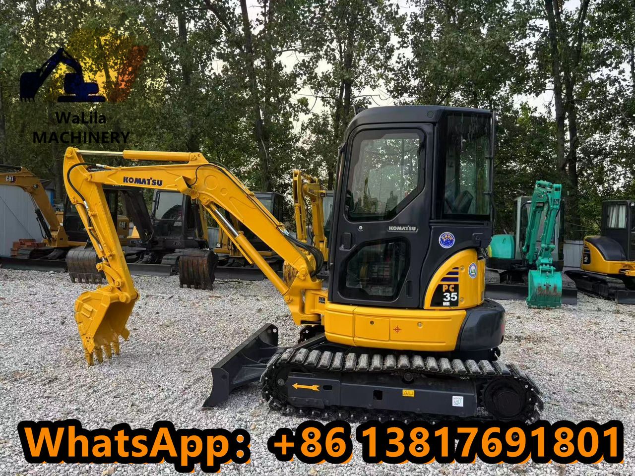 KOMATSU PC35MR-3 - Мини-экскаватор: фото 3 KOMATSU PC35MR-3 - Мини-экскаватор: фото 3