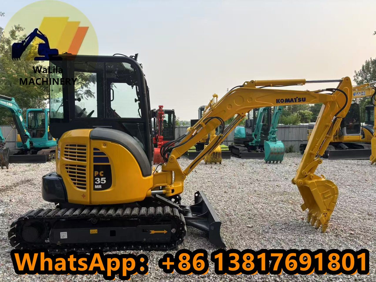 KOMATSU PC35MR-3 - Мини-экскаватор: фото 1 KOMATSU PC35MR-3 - Мини-экскаватор: фото 1