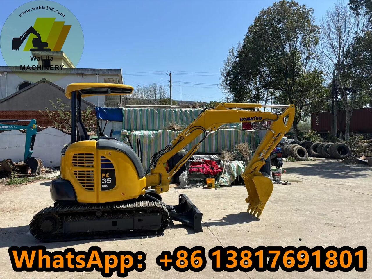 KOMATSU PC35MR-3 / PC35MR-5 - Мини-экскаватор: фото 1 KOMATSU PC35MR-3 / PC35MR-5 - Мини-экскаватор: фото 1