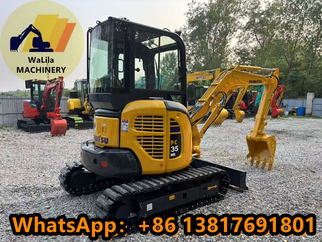 KOMATSU PC35MR-5 - Мини-экскаватор: фото 2 KOMATSU PC35MR-5 - Мини-экскаватор: фото 2
