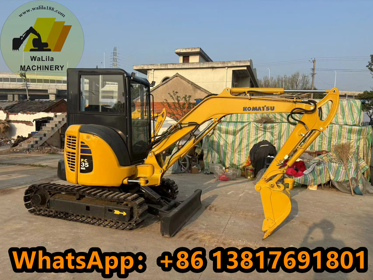 KOMATSU PC35MR - Мини-экскаватор: фото 1 KOMATSU PC35MR - Мини-экскаватор: фото 1