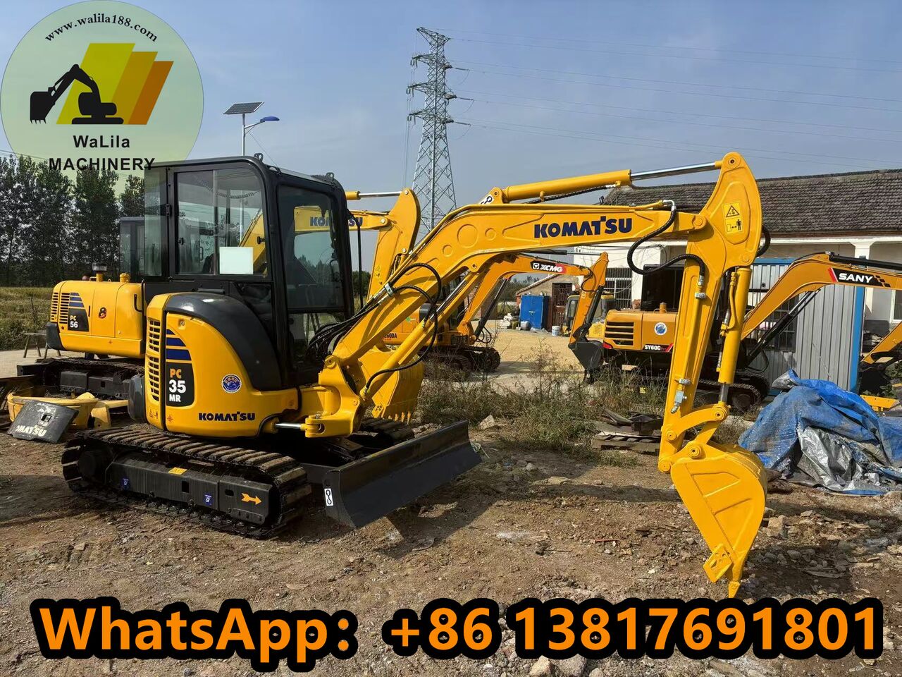 KOMATSU PC35MR - Мини-экскаватор: фото 5 KOMATSU PC35MR - Мини-экскаватор: фото 5