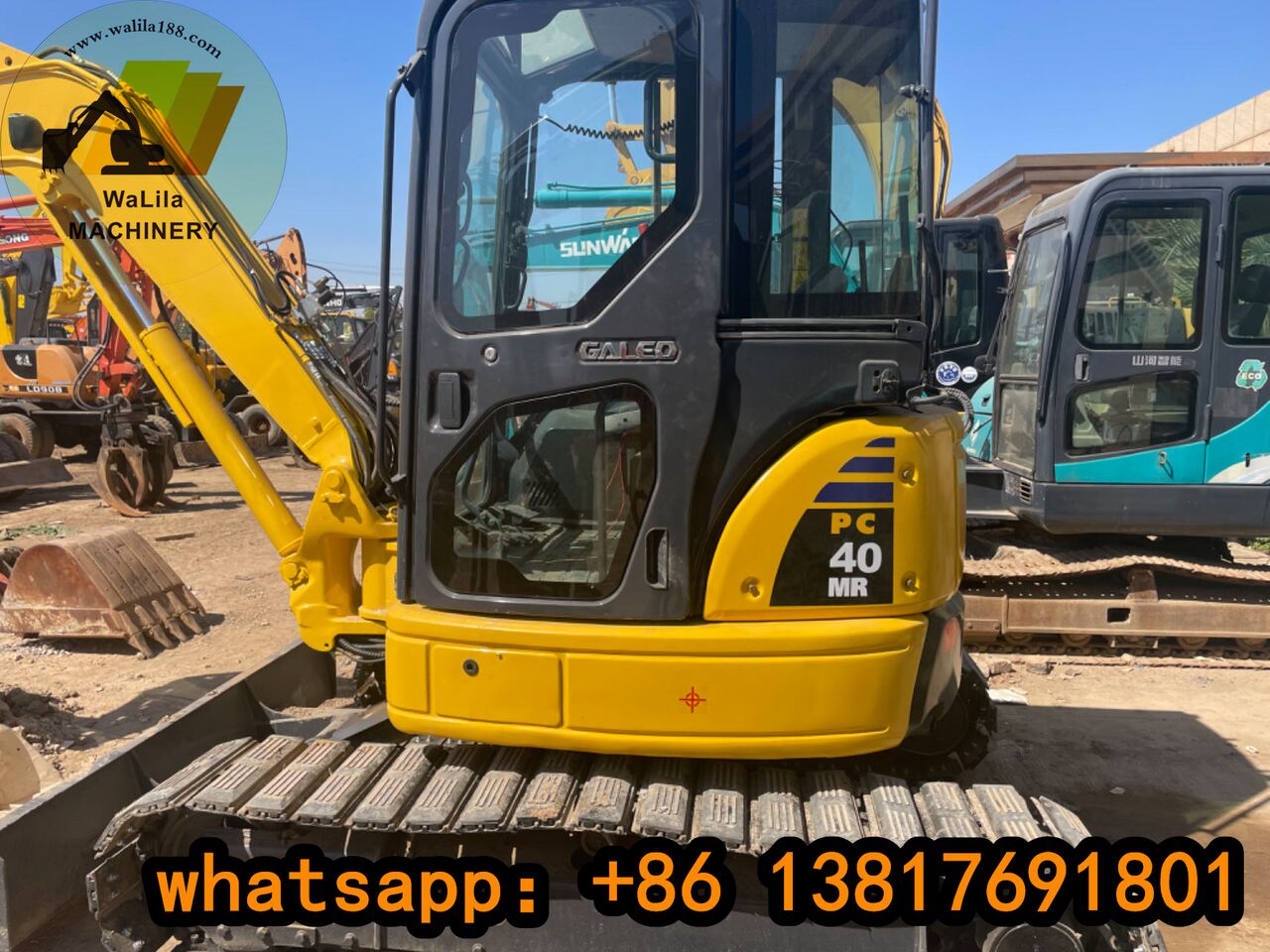 KOMATSU PC40-3 - Мини-экскаватор: фото 2 KOMATSU PC40-3 - Мини-экскаватор: фото 2
