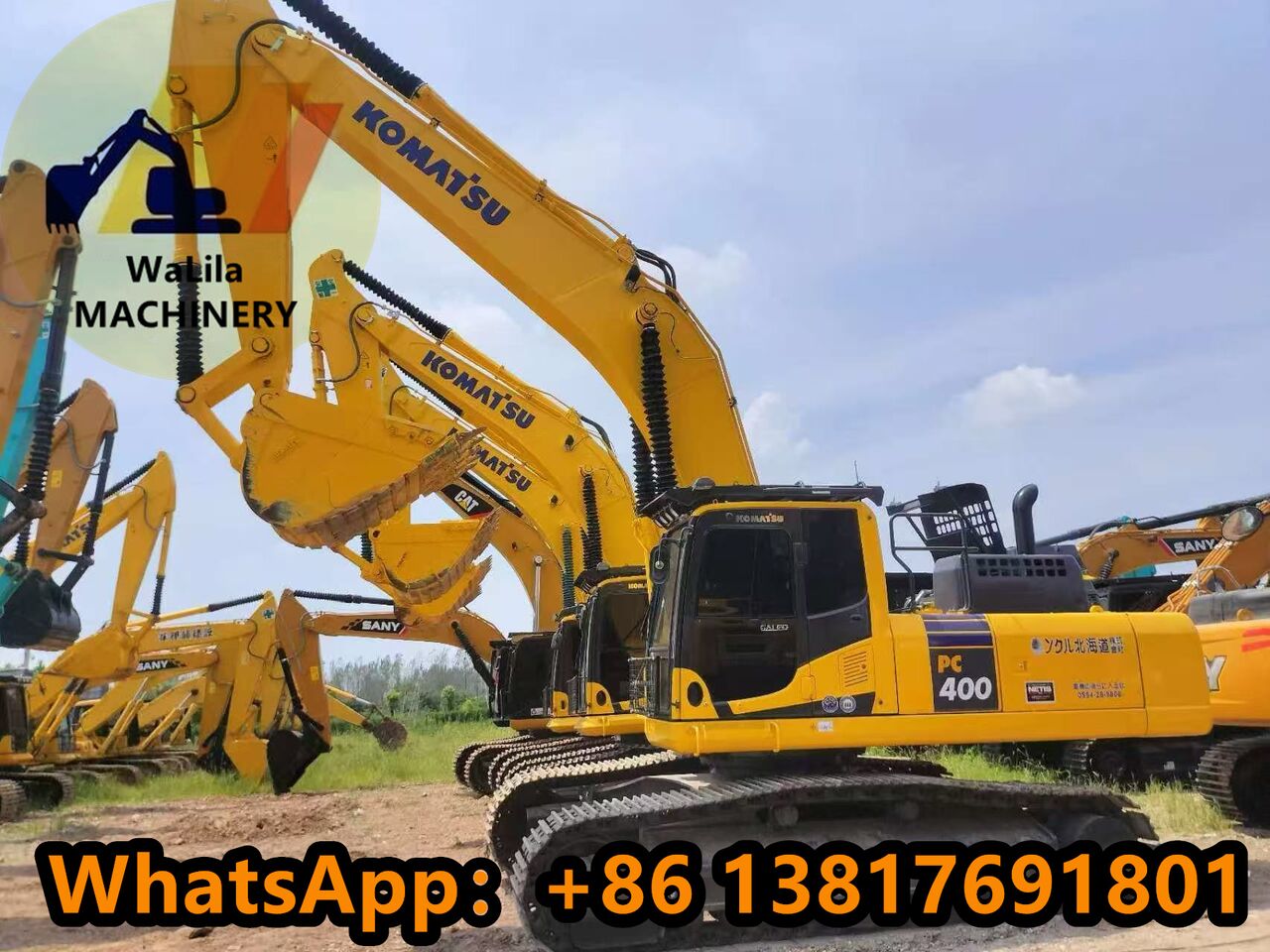 KOMATSU PC400-8 - Гусеничный экскаватор: фото 1 KOMATSU PC400-8 - Гусеничный экскаватор: фото 1