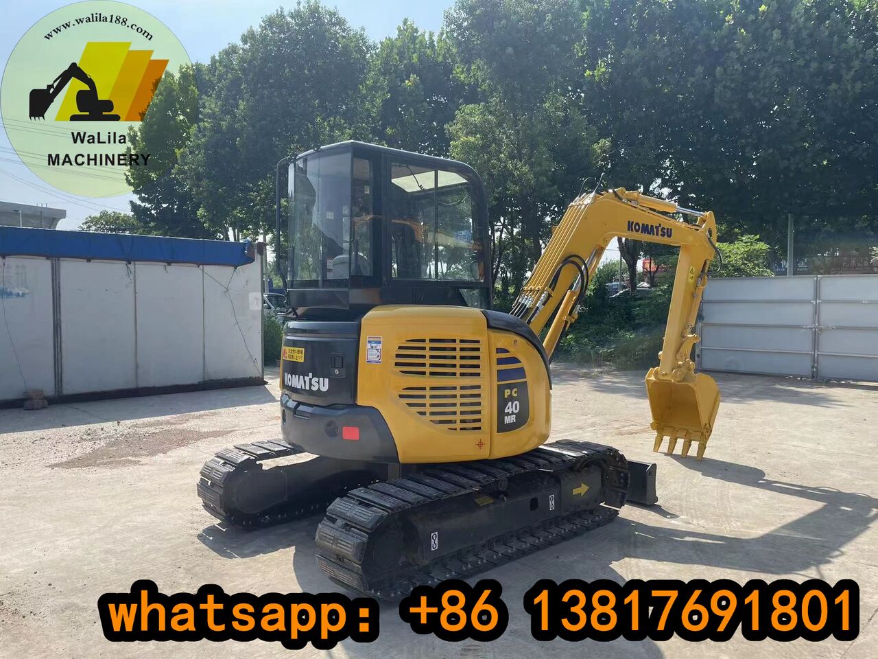 KOMATSU PC40MR-3 - Мини-экскаватор: фото 5 KOMATSU PC40MR-3 - Мини-экскаватор: фото 5