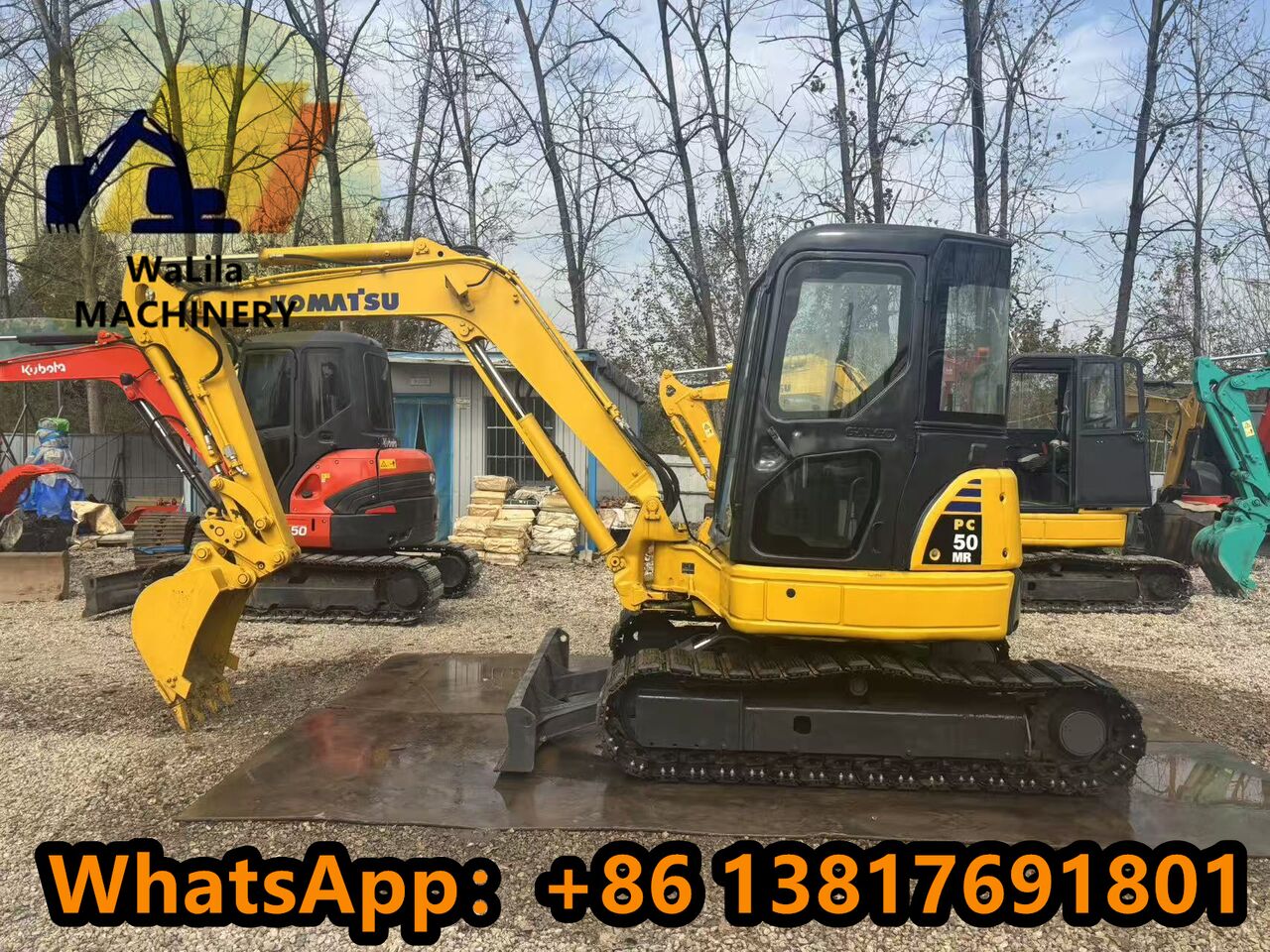 KOMATSU PC50MR-3 - Мини-экскаватор: фото 3 KOMATSU PC50MR-3 - Мини-экскаватор: фото 3