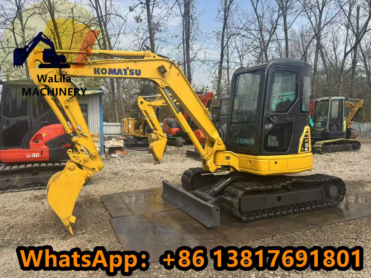 KOMATSU PC50MR - Мини-экскаватор: фото 4 KOMATSU PC50MR - Мини-экскаватор: фото 4