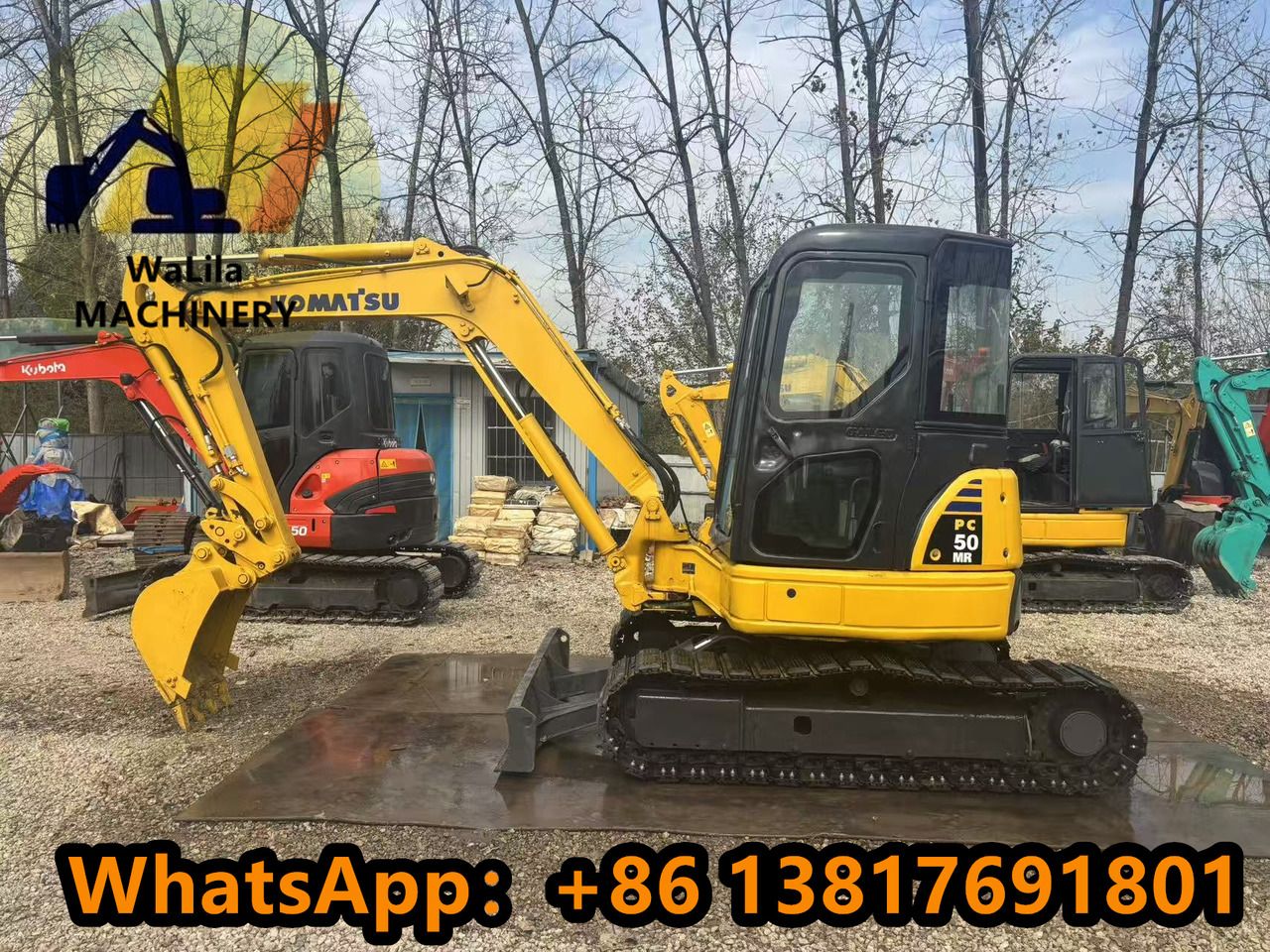 KOMATSU PC50MR - Мини-экскаватор: фото 1 KOMATSU PC50MR - Мини-экскаватор: фото 1