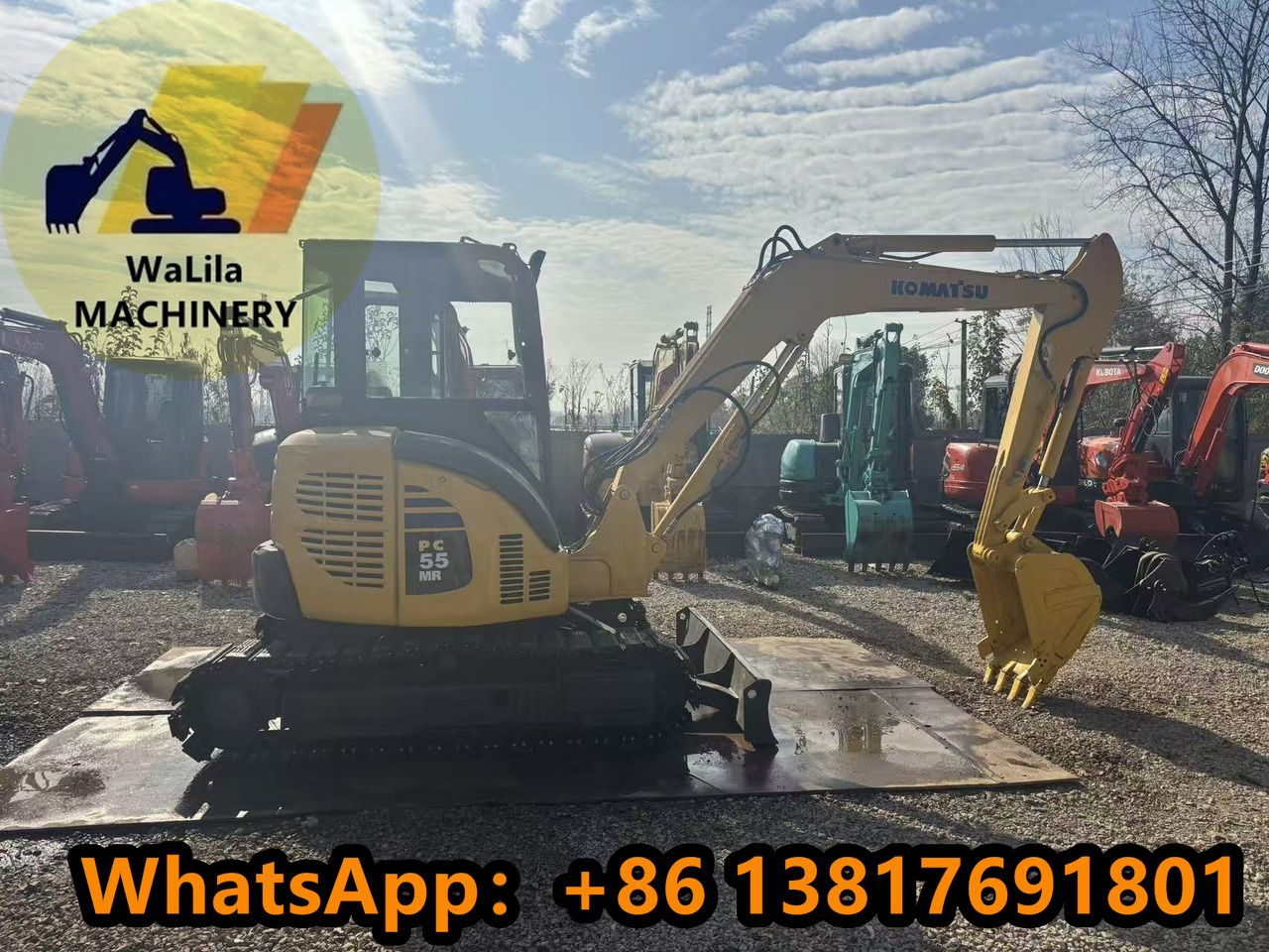 KOMATSU PC55MR - Мини-экскаватор: фото 1 KOMATSU PC55MR - Мини-экскаватор: фото 1