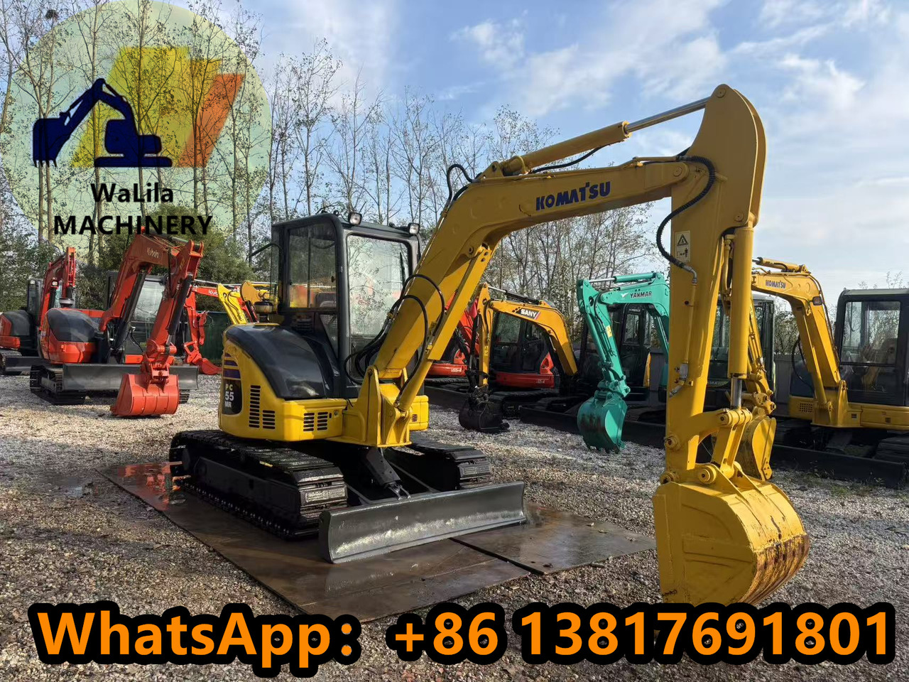 KOMATSU PC55MR - Мини-экскаватор: фото 2 KOMATSU PC55MR - Мини-экскаватор: фото 2