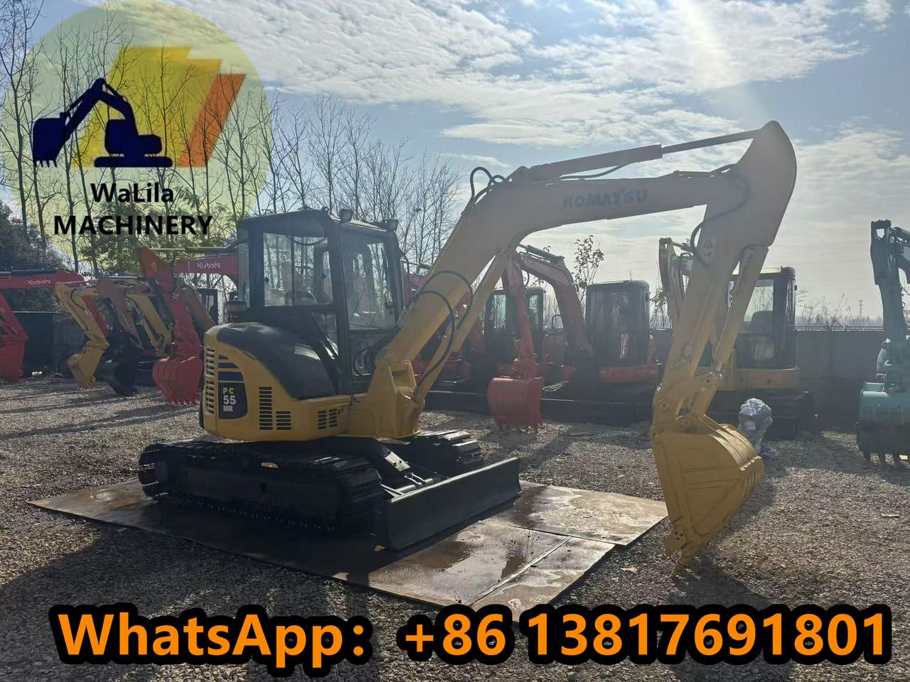 KOMATSU PC55MR - Мини-экскаватор: фото 2 KOMATSU PC55MR - Мини-экскаватор: фото 2