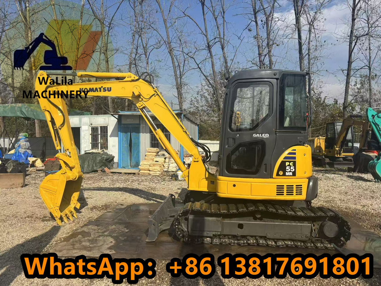 KOMATSU PC55MR - Мини-экскаватор: фото 3 KOMATSU PC55MR - Мини-экскаватор: фото 3
