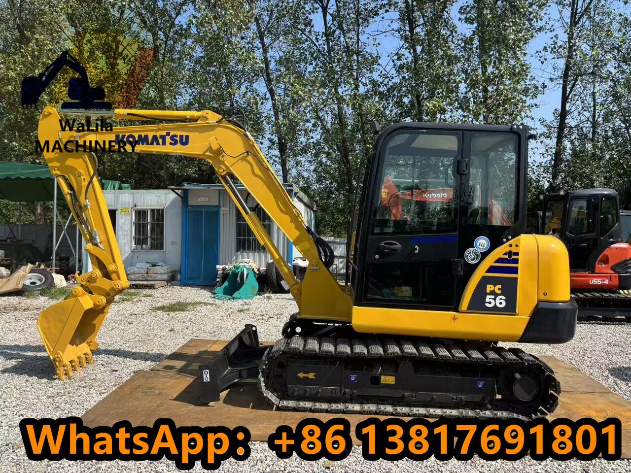 KOMATSU PC56-7 - Мини-экскаватор: фото 1 KOMATSU PC56-7 - Мини-экскаватор: фото 1