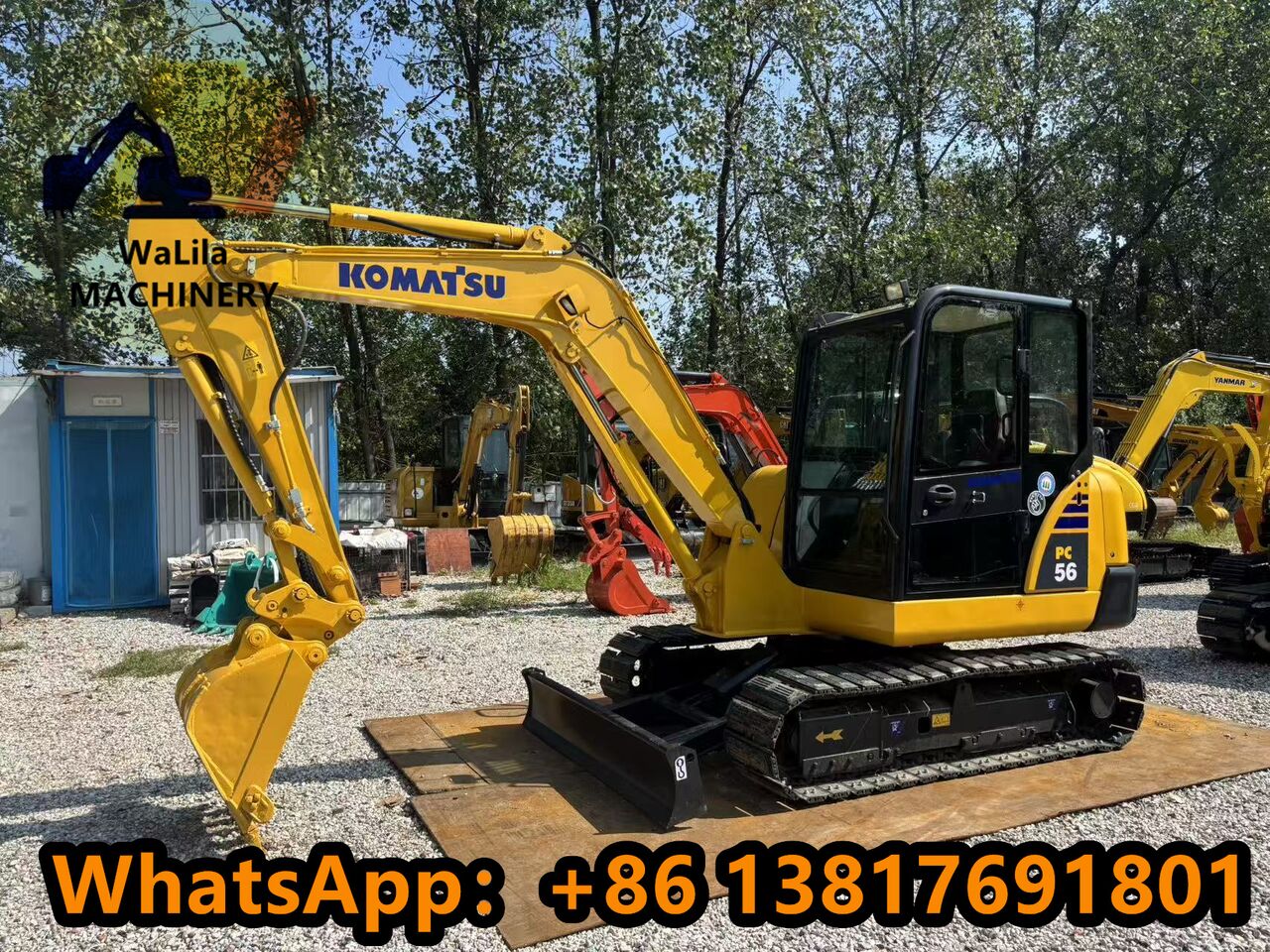 KOMATSU PC56-7 - Мини-экскаватор: фото 4 KOMATSU PC56-7 - Мини-экскаватор: фото 4