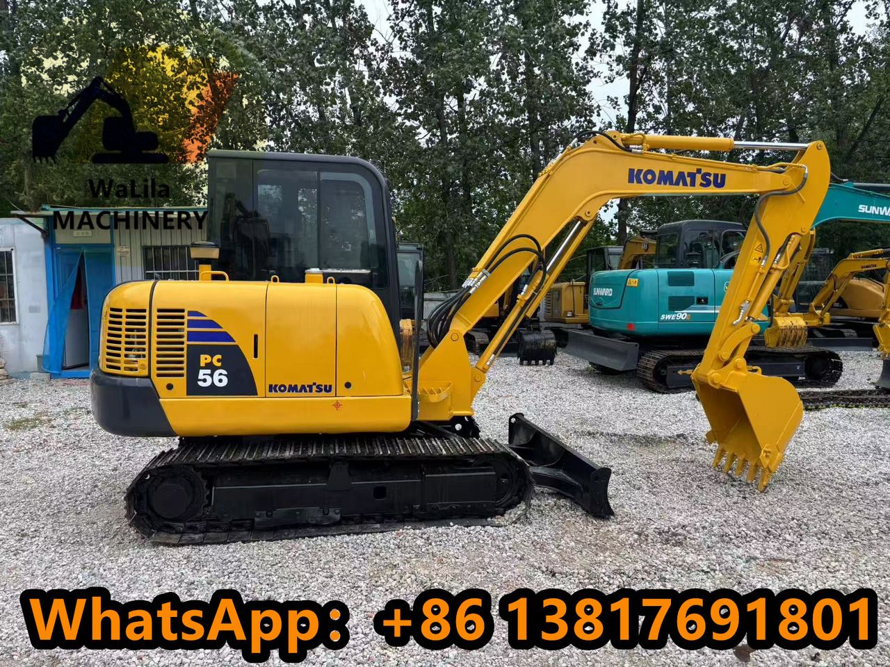 KOMATSU PC56-7 - Мини-экскаватор: фото 1 KOMATSU PC56-7 - Мини-экскаватор: фото 1