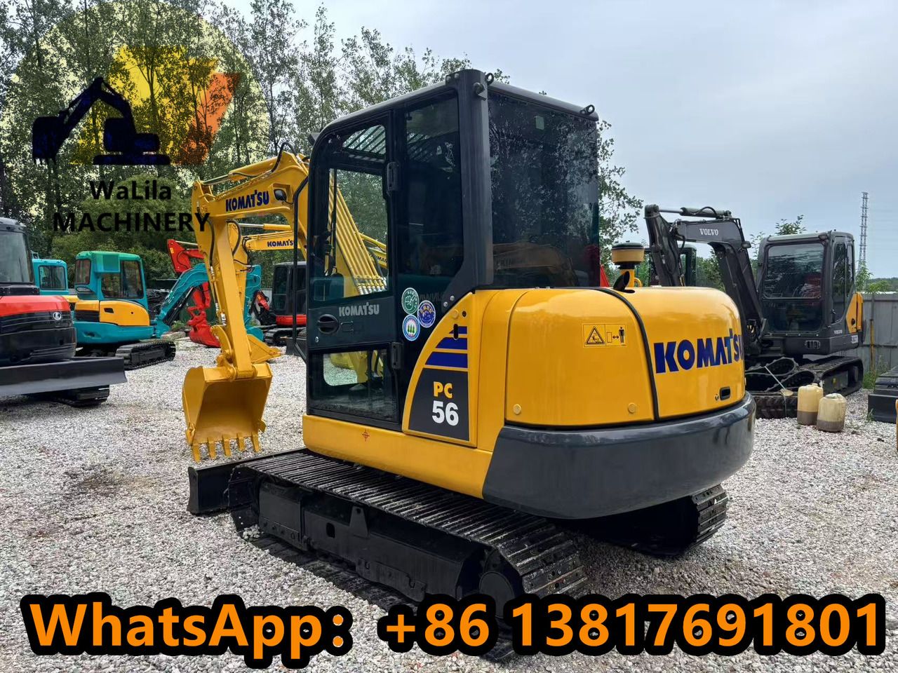 KOMATSU PC56-7 - Мини-экскаватор: фото 3 KOMATSU PC56-7 - Мини-экскаватор: фото 3