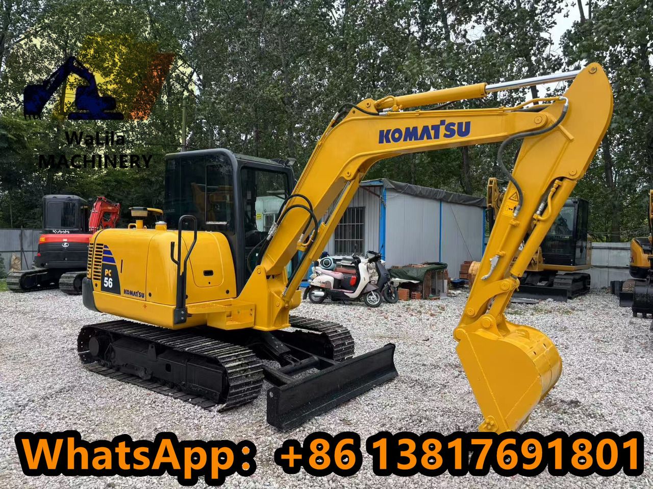 KOMATSU PC56-7 - Мини-экскаватор: фото 2 KOMATSU PC56-7 - Мини-экскаватор: фото 2