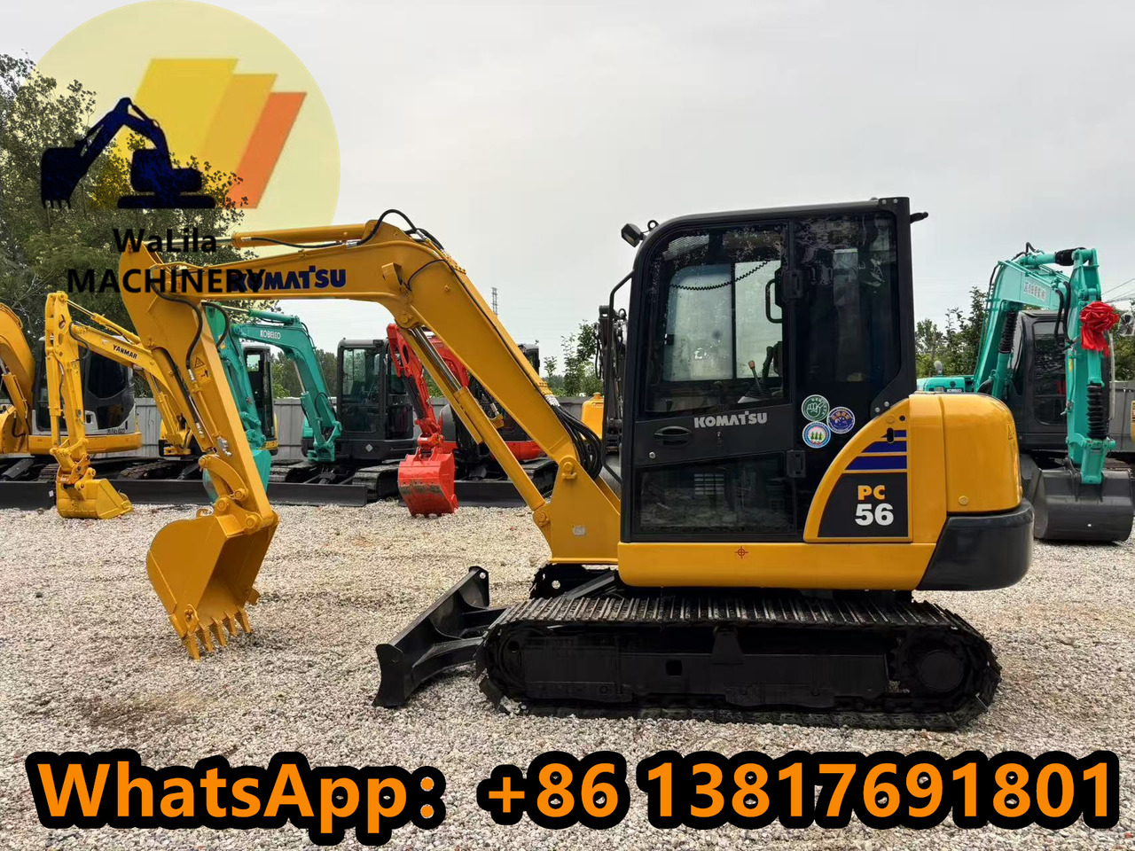 KOMATSU PC56-7 - Мини-экскаватор: фото 5 KOMATSU PC56-7 - Мини-экскаватор: фото 5