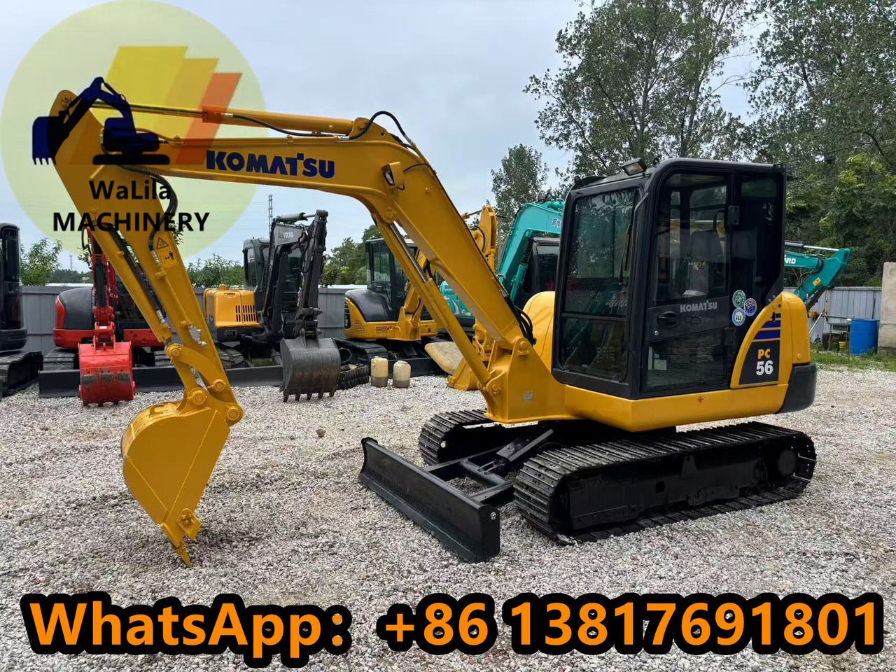 KOMATSU PC56-7 - Мини-экскаватор: фото 4 KOMATSU PC56-7 - Мини-экскаватор: фото 4