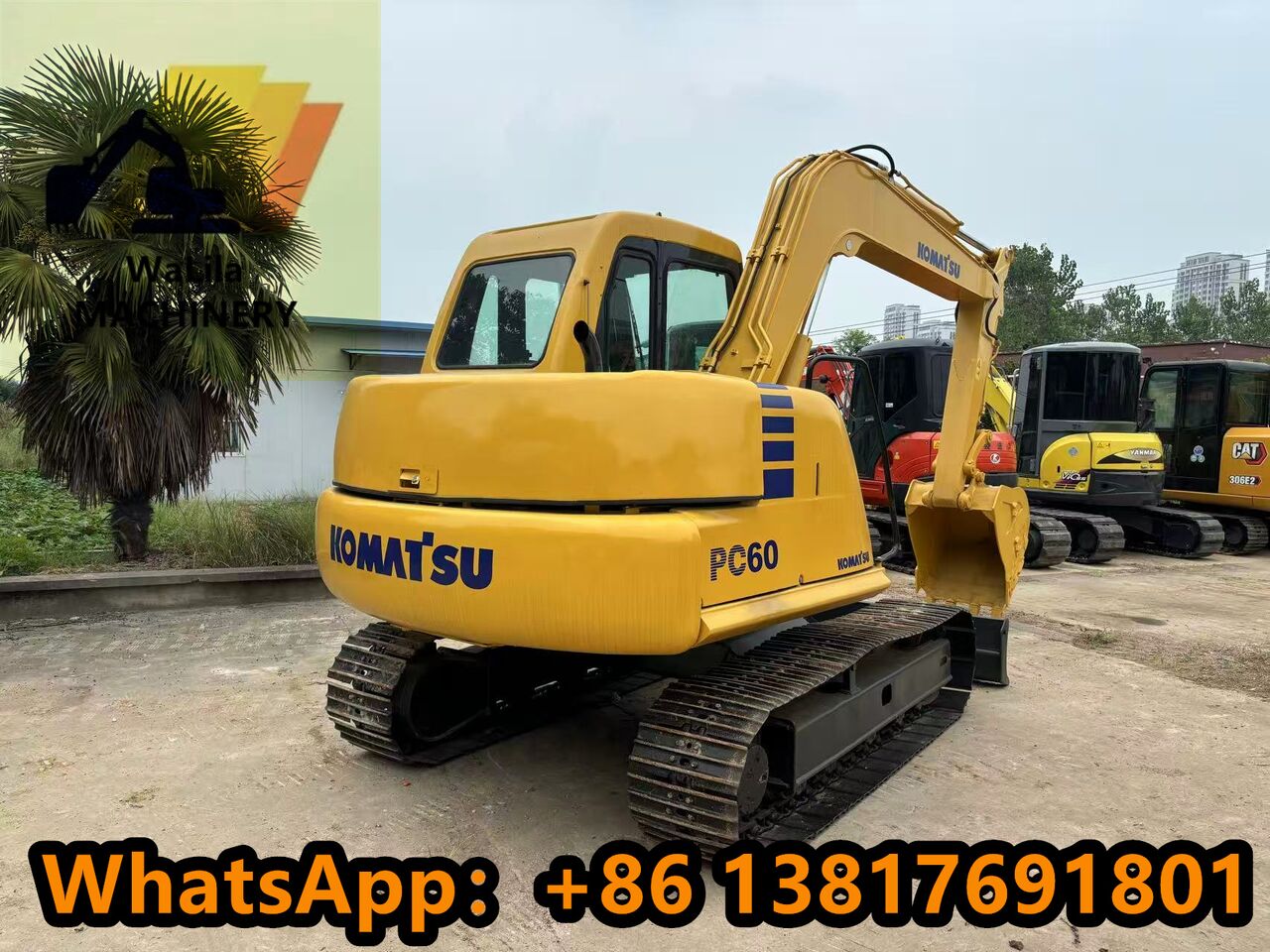 KOMATSU PC60-7 - Мини-экскаватор: фото 3 KOMATSU PC60-7 - Мини-экскаватор: фото 3