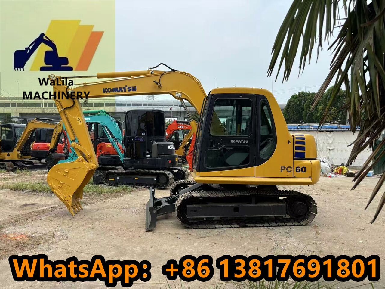 KOMATSU PC60-7 - Мини-экскаватор: фото 1 KOMATSU PC60-7 - Мини-экскаватор: фото 1