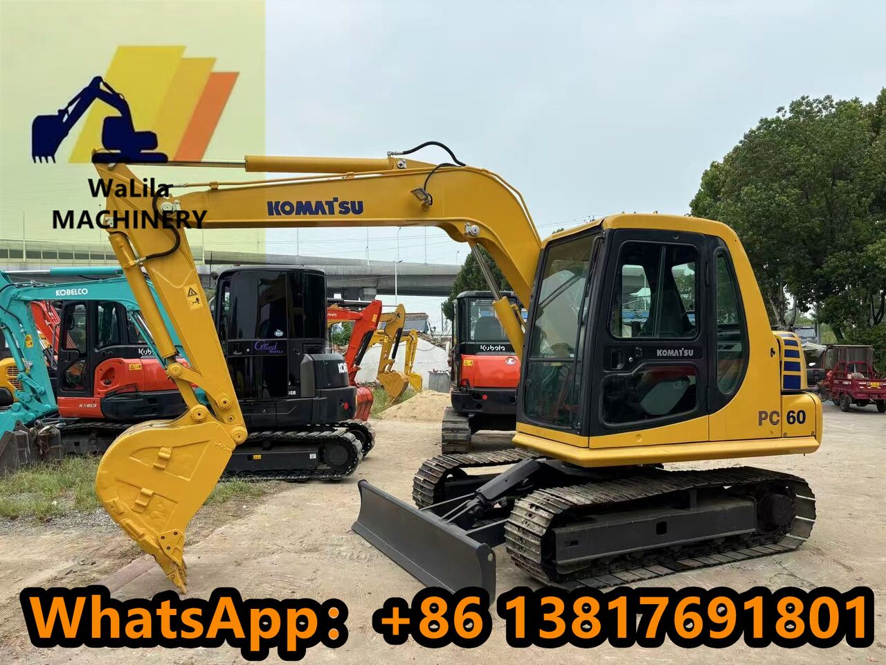 KOMATSU PC60-7 - Мини-экскаватор: фото 2 KOMATSU PC60-7 - Мини-экскаватор: фото 2