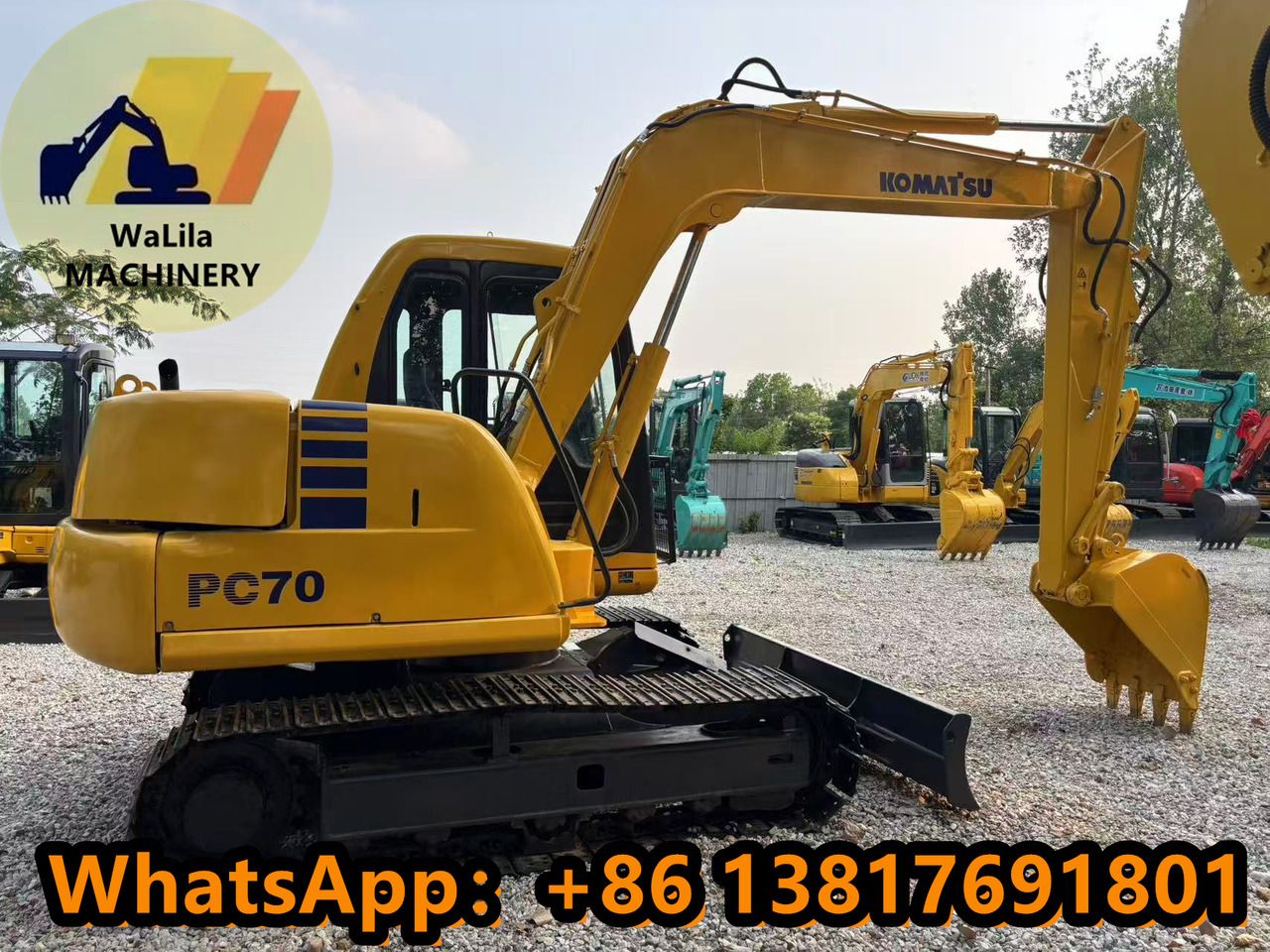 KOMATSU PC70 - Мини-экскаватор: фото 2 KOMATSU PC70 - Мини-экскаватор: фото 2