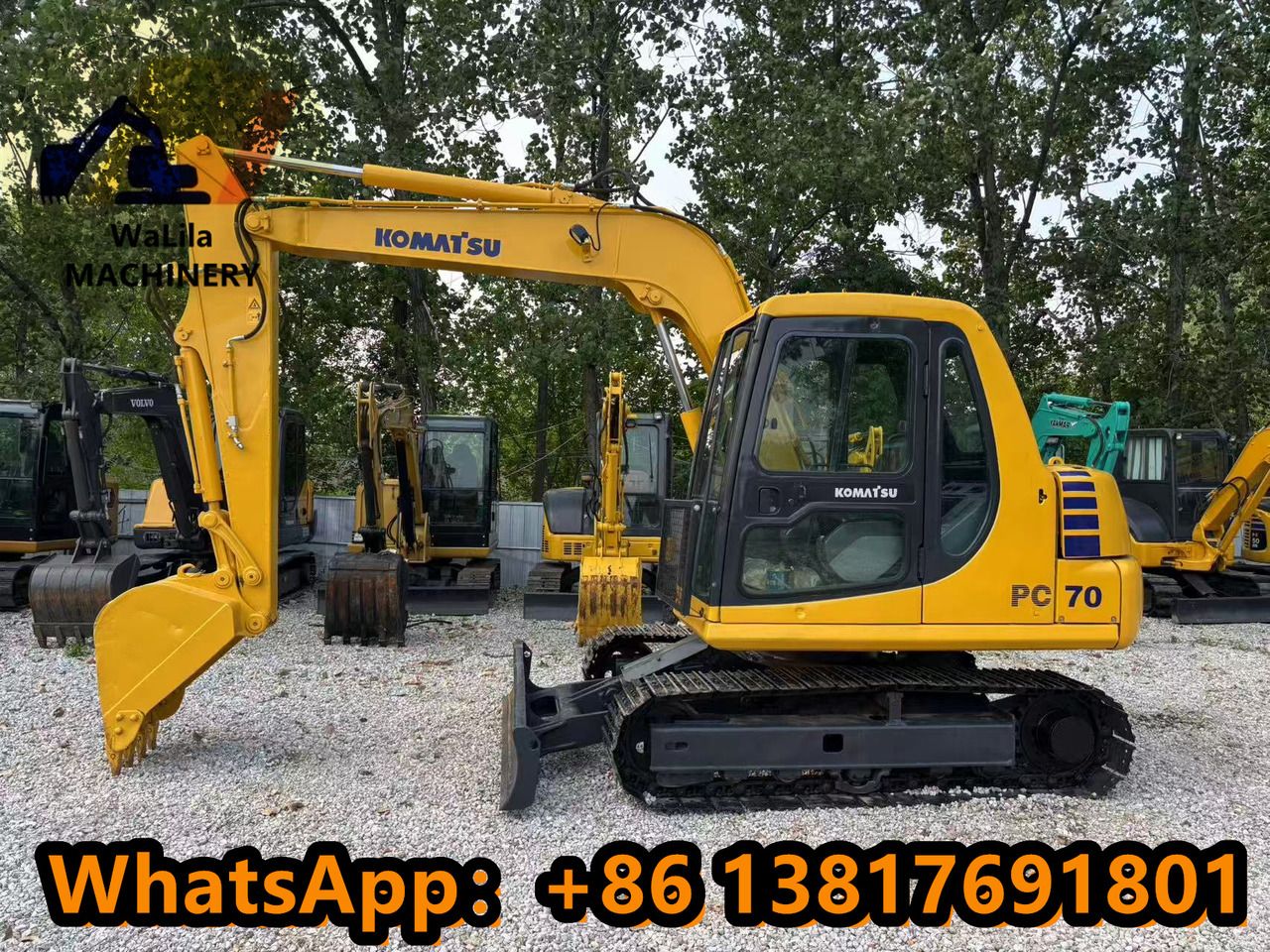 KOMATSU PC70 - Мини-экскаватор: фото 1 KOMATSU PC70 - Мини-экскаватор: фото 1