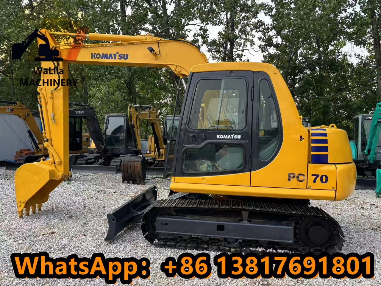 KOMATSU PC70 - Мини-экскаватор: фото 3 KOMATSU PC70 - Мини-экскаватор: фото 3