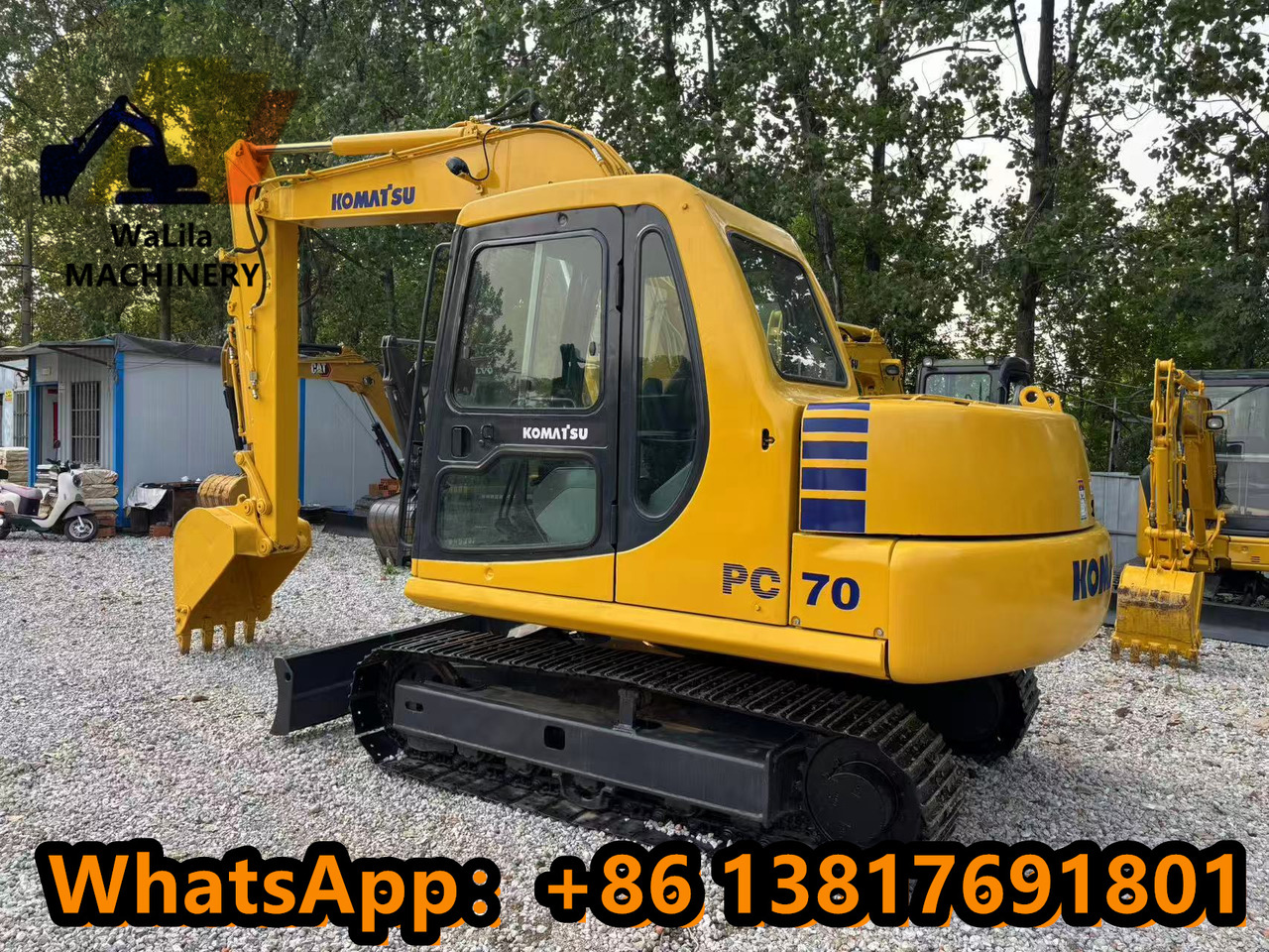 KOMATSU PC70 - Мини-экскаватор: фото 5 KOMATSU PC70 - Мини-экскаватор: фото 5
