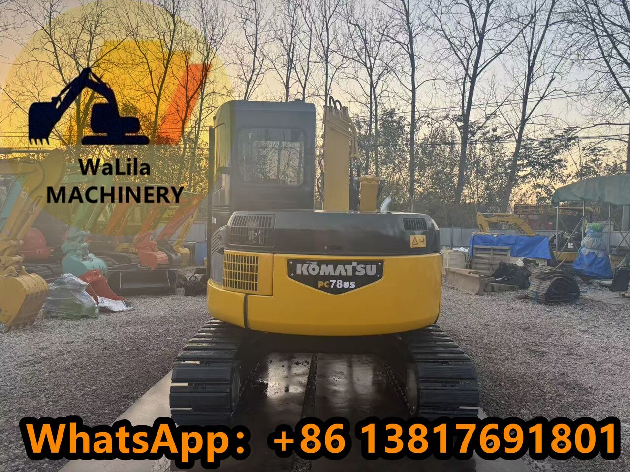 KOMATSU PC78US - Мини-экскаватор: фото 2 KOMATSU PC78US - Мини-экскаватор: фото 2