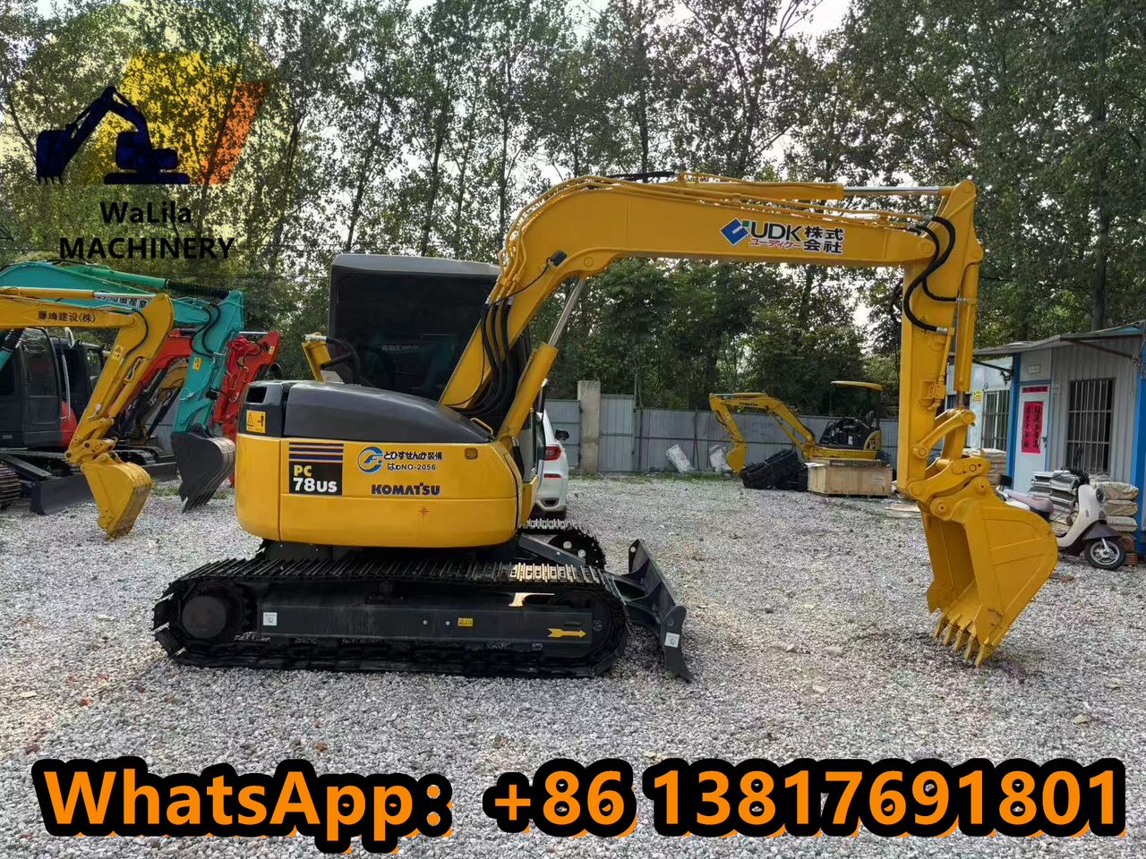 KOMATSU PC78US - Мини-экскаватор: фото 1 KOMATSU PC78US - Мини-экскаватор: фото 1