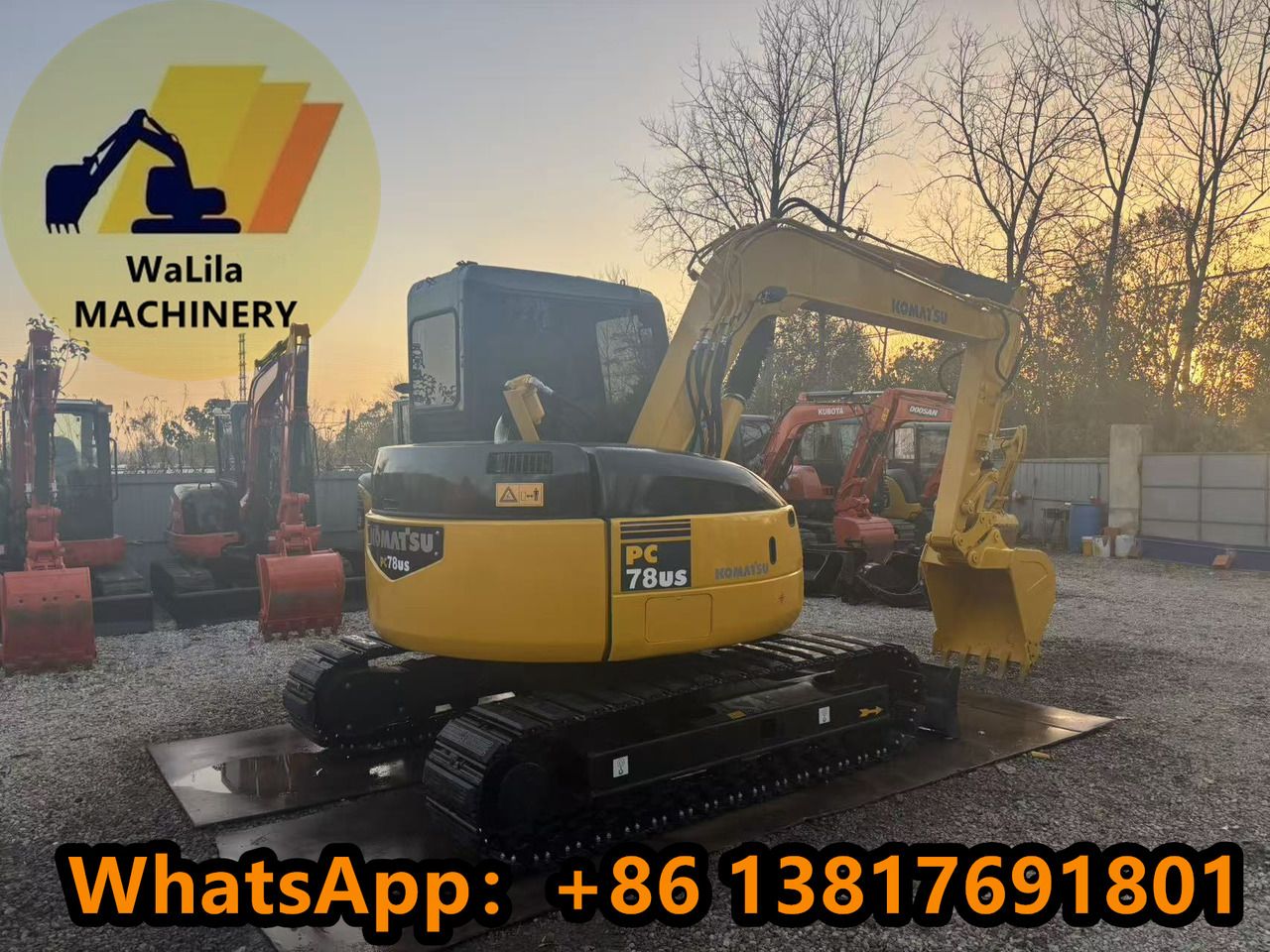 Мини-экскаватор KOMATSU PC78US: фото 8 Мини-экскаватор KOMATSU PC78US: фото 8