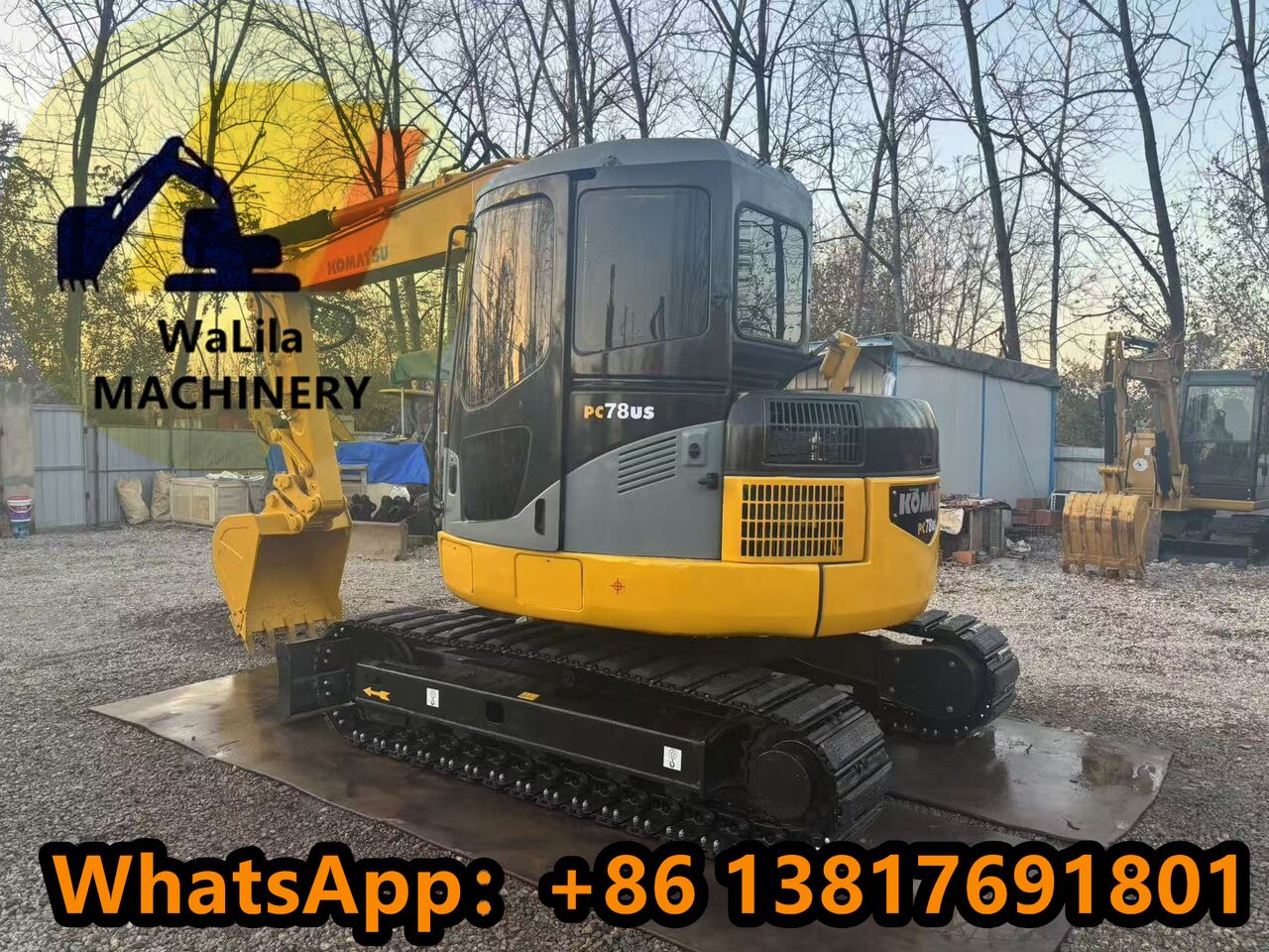 KOMATSU PC78US - Мини-экскаватор: фото 3 KOMATSU PC78US - Мини-экскаватор: фото 3