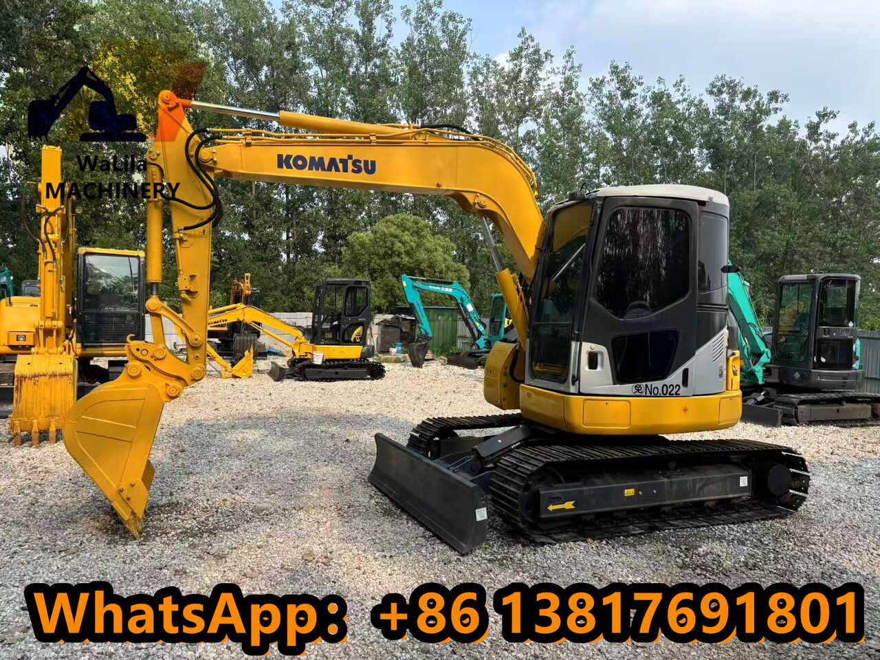 KOMATSU PC78US - Мини-экскаватор: фото 1 KOMATSU PC78US - Мини-экскаватор: фото 1