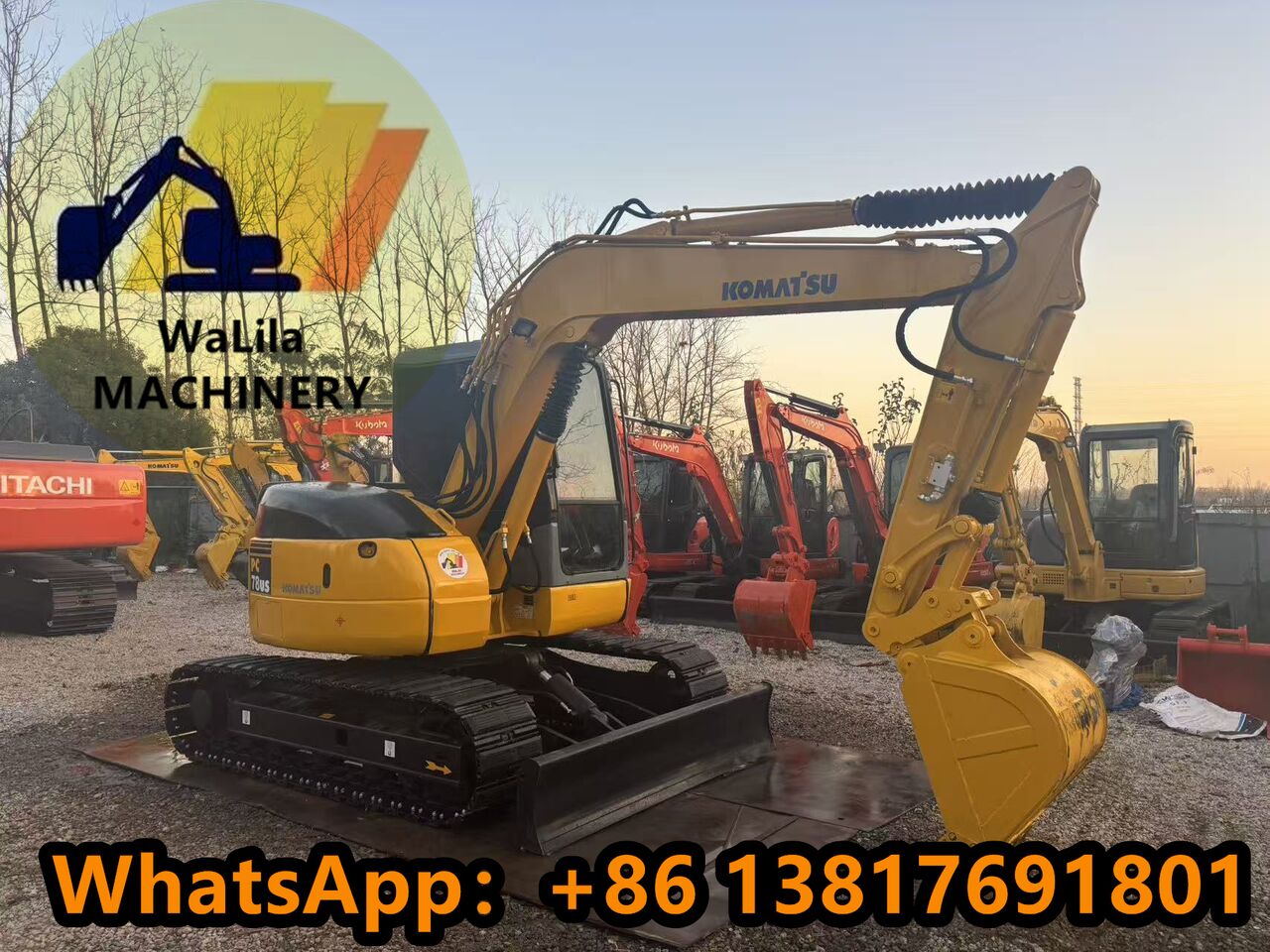 KOMATSU PC78US - Мини-экскаватор: фото 1 KOMATSU PC78US - Мини-экскаватор: фото 1