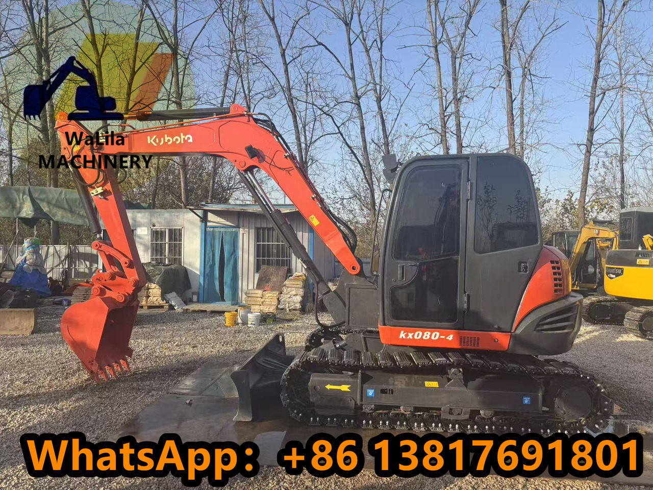 KUBOTA KX080-4 - Мини-экскаватор: фото 4 KUBOTA KX080-4 - Мини-экскаватор: фото 4