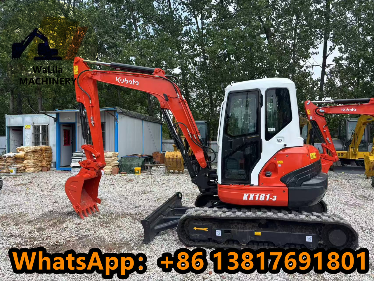 KUBOTA KX161 - Мини-экскаватор: фото 1 KUBOTA KX161 - Мини-экскаватор: фото 1