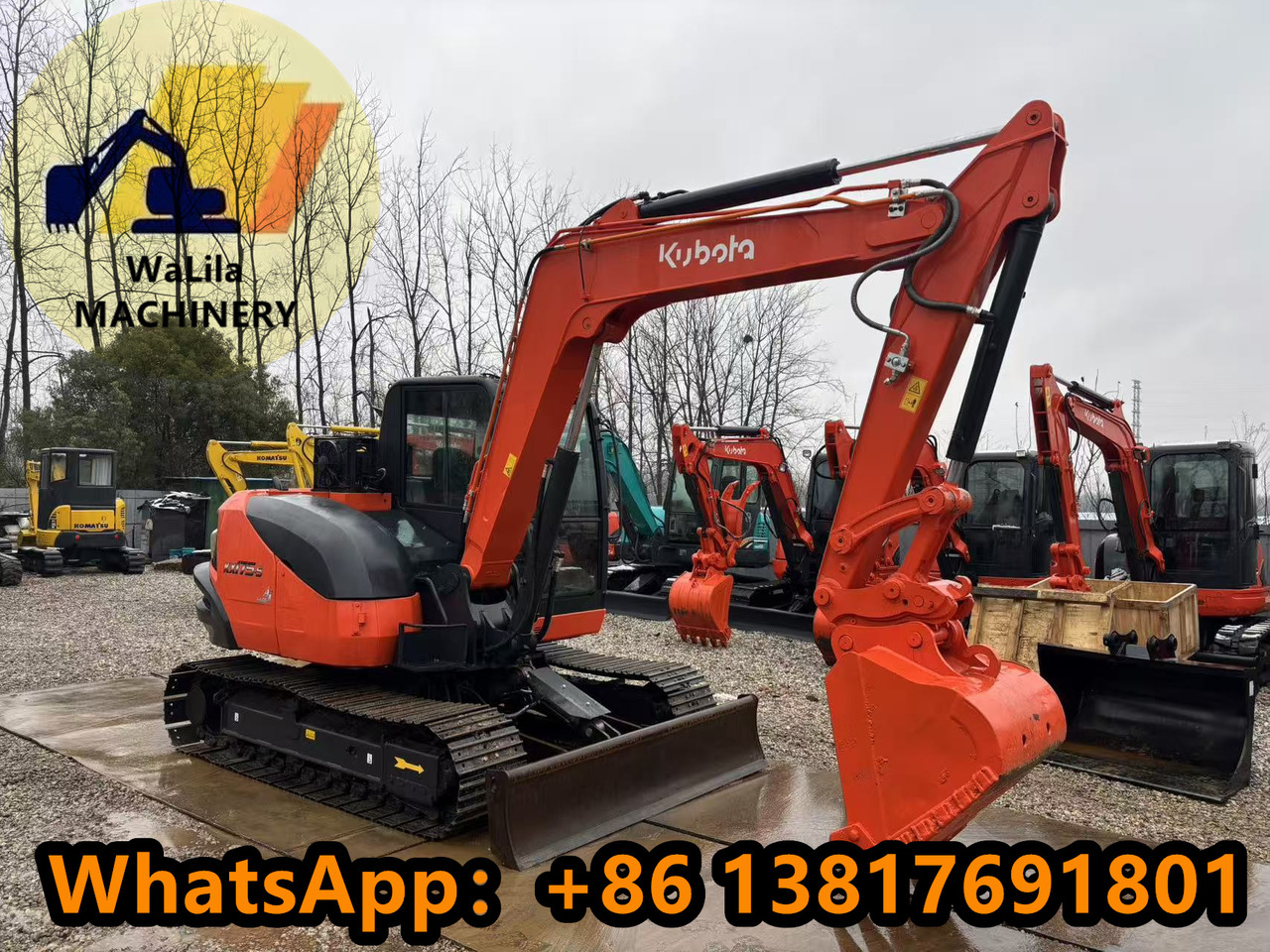 Мини-экскаватор KUBOTA KX175-5: фото 9 Мини-экскаватор KUBOTA KX175-5: фото 9