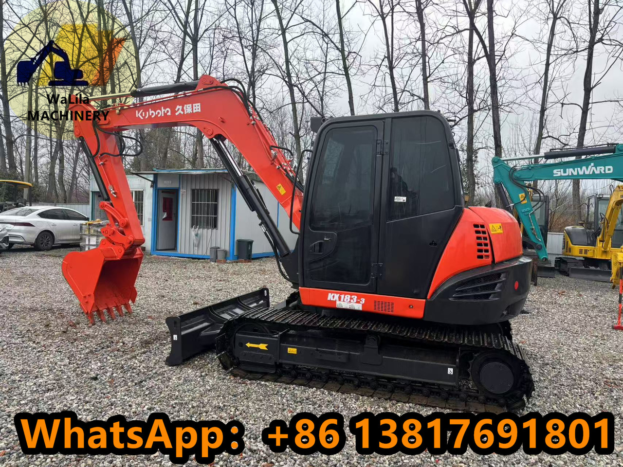 KUBOTA KX183 - Мини-экскаватор: фото 2 KUBOTA KX183 - Мини-экскаватор: фото 2