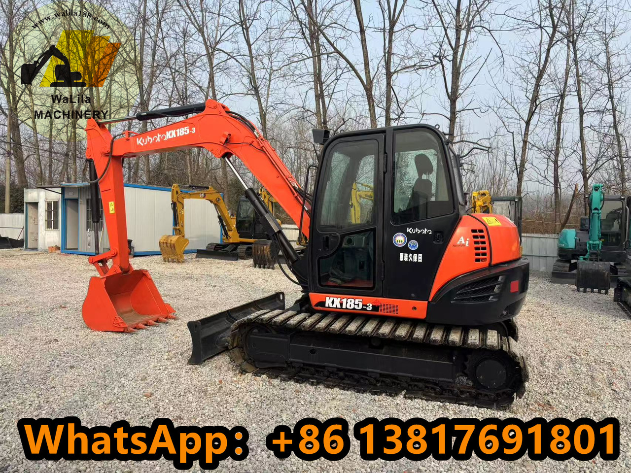 KUBOTA KX185 - Мини-экскаватор: фото 1 KUBOTA KX185 - Мини-экскаватор: фото 1