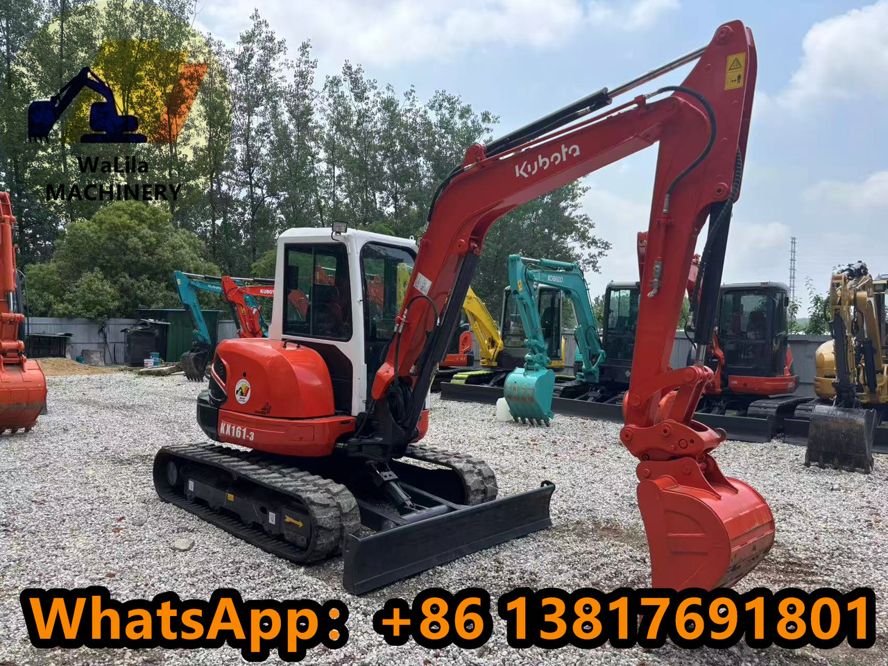 KUBOTA Kx161 - Мини-экскаватор: фото 3 KUBOTA Kx161 - Мини-экскаватор: фото 3