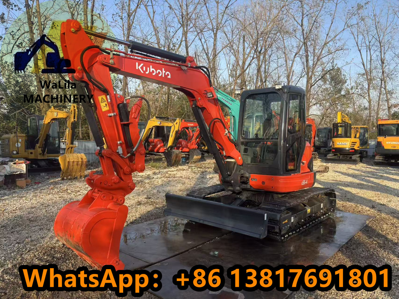 KUBOTA U55 - Мини-экскаватор: фото 3 KUBOTA U55 - Мини-экскаватор: фото 3