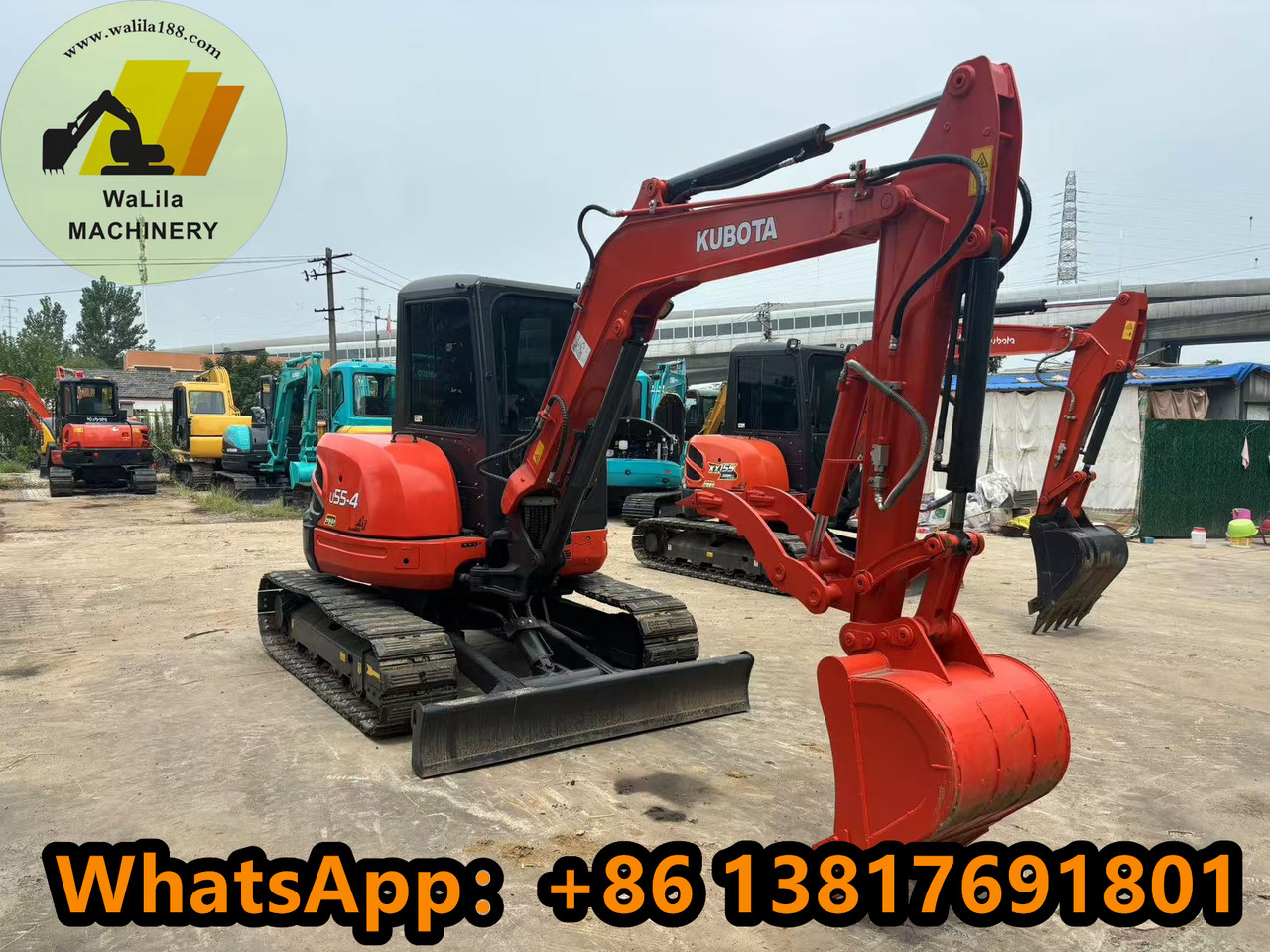 KUBOTA U55 - Мини-экскаватор: фото 4 KUBOTA U55 - Мини-экскаватор: фото 4